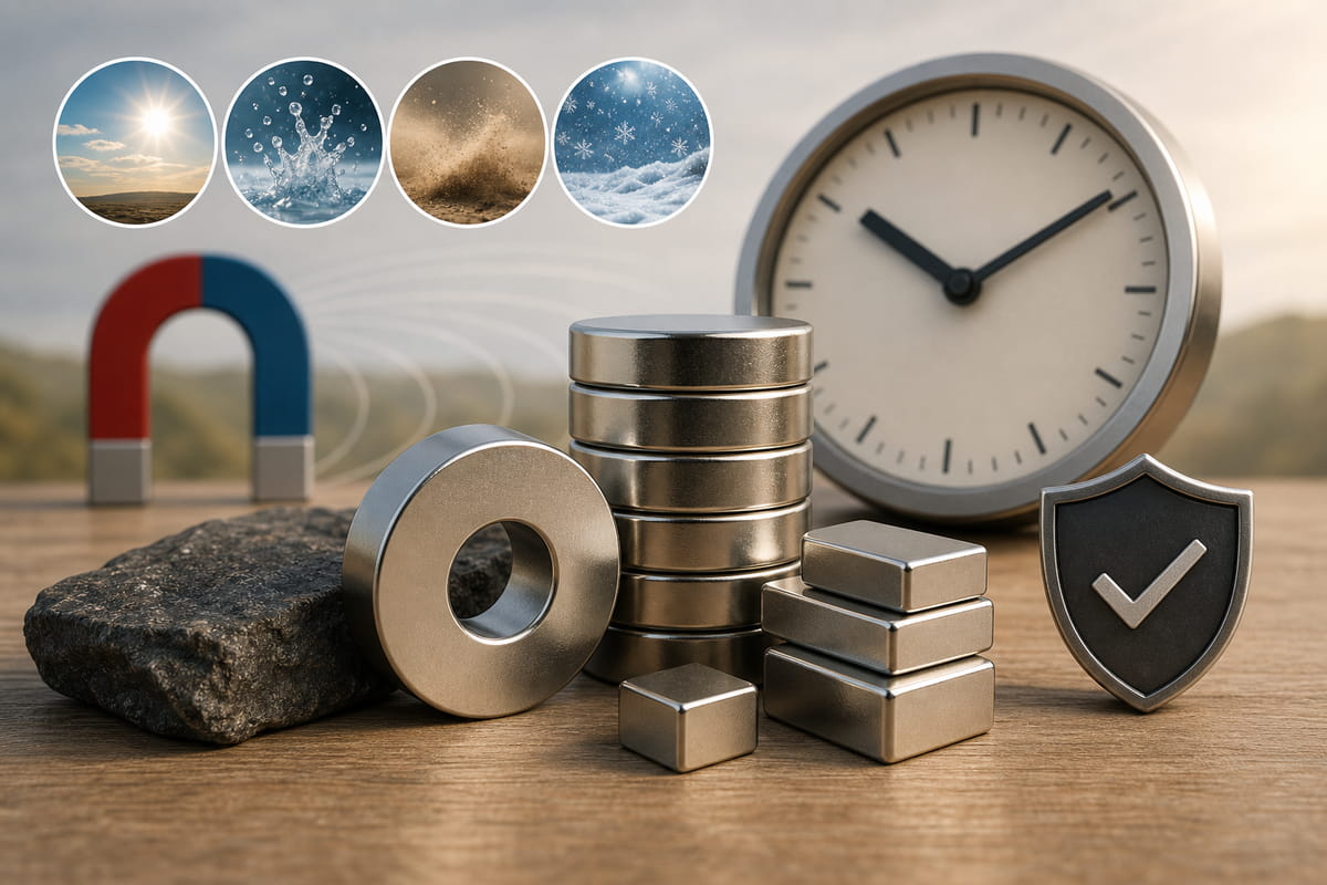 Quanto tempo duram os ímanes de neodímio?