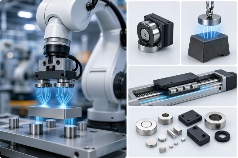 Vantagens da engenharia de ímanes para automação