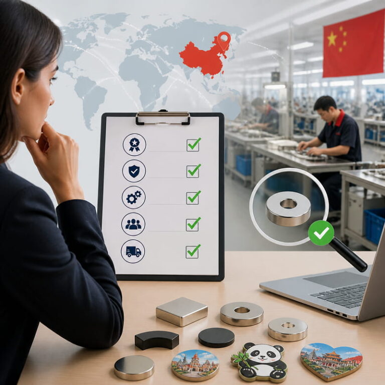 Ímanes de neodímio personalizados 32 Escolha um fornecedor de ímanes personalizados na China