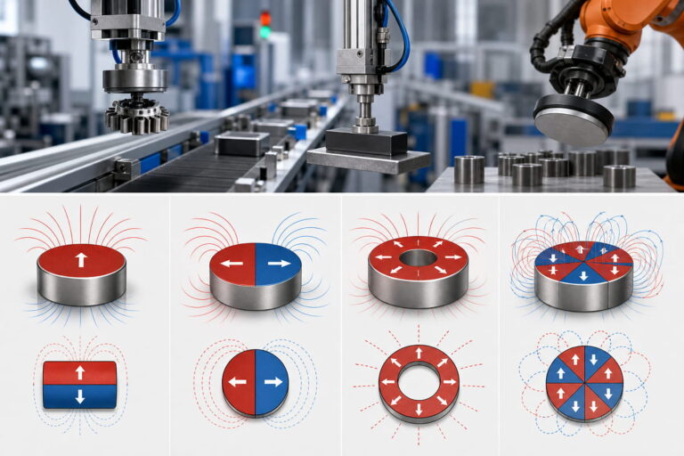 Automação Industrial – Magnetização Personalizada de Ímanes