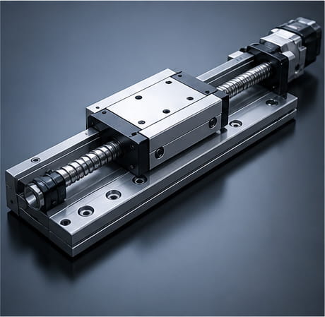 Ímanes para robótica e automação 16 Imagem dos sistemas de movimento linear