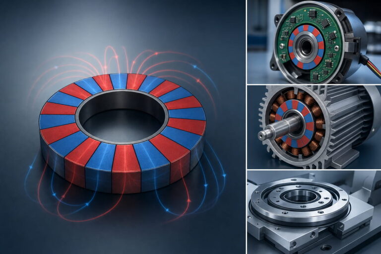 Magnetização multipolar de ímanes