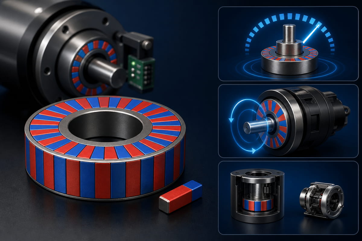 Processo de magnetização de ímanes de neodímio 18 Vantagens da magnetização multipolar dos ímanes de neodímio