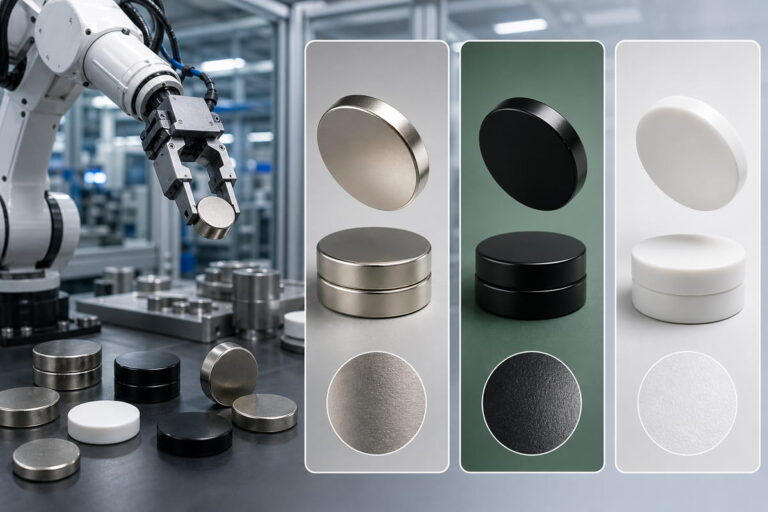 Ímanes para robótica e automação 20 Robótica Magnet Revestimentos Personalizados