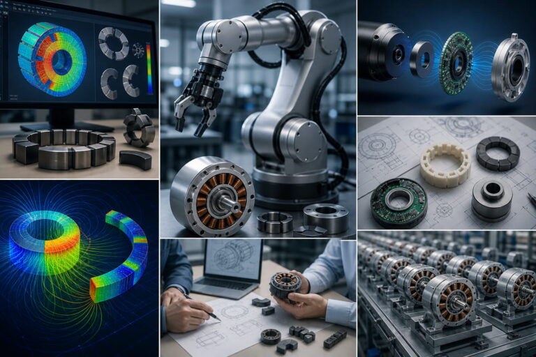 Ímanes para robótica e automação 21 Apoio à Engenharia do Programa de Especialização em Robótica