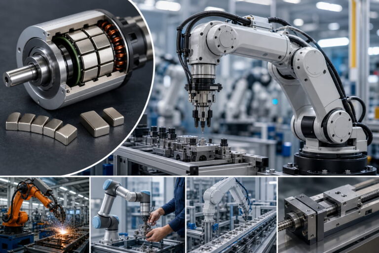 Ímanes para robótica e automação 3 Íman robótico para atuadores robóticos