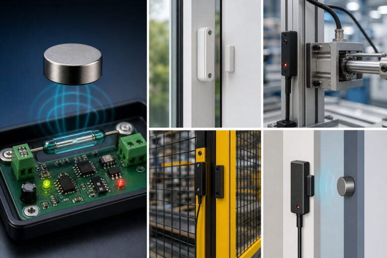 Ímanes para sensores e componentes eletrónicos 4 Íman para sensores e componentes eletrónicos destinado a interruptores de lâmina