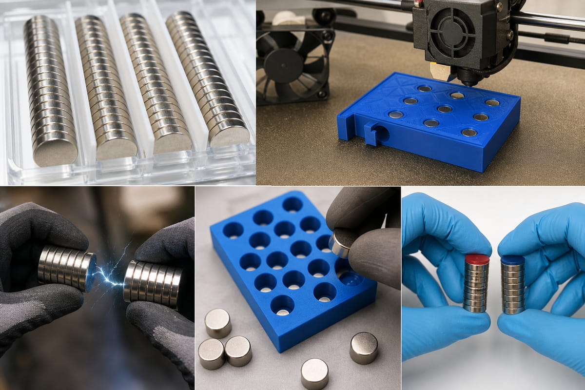 Como remagnetizar um íman de neodímio? 3 métodos úteis 8 Evitar a desmagnetização desde o início