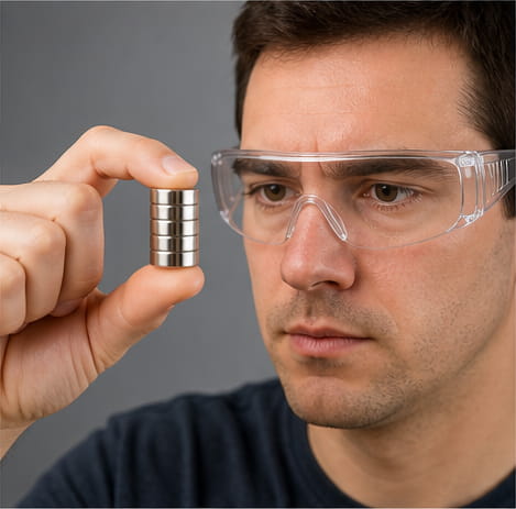 Os ímanes de neodímio partem-se facilmente? Sim (eis o motivo) 12 Use proteção ocular