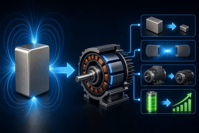 Por que é importante o BHmax de um íman de neodímio?