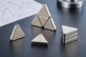 O que são ímanes triangulares?